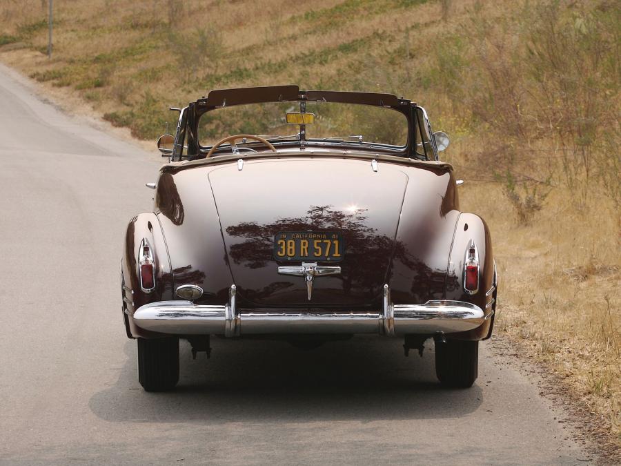  Cadillac Series 62 Convertible Coupe Deluxe (41-6267D) 1941 года  (фото 27 из 44)